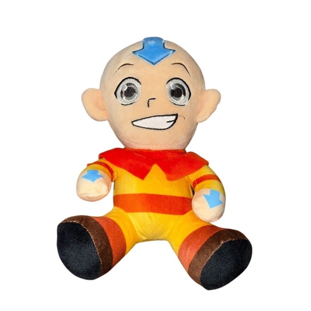 Avatar‎ The Last Airbender Aang Phunny Plush Stuffed Toy 8 in Multicolor